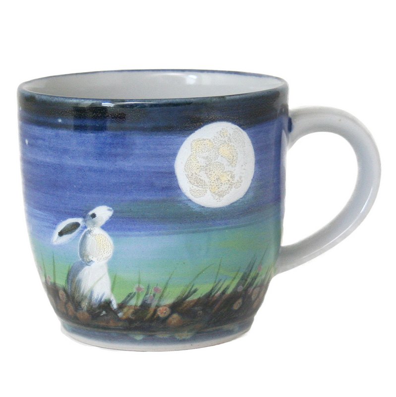 Highland Stoneware Moon Gazing Mug front