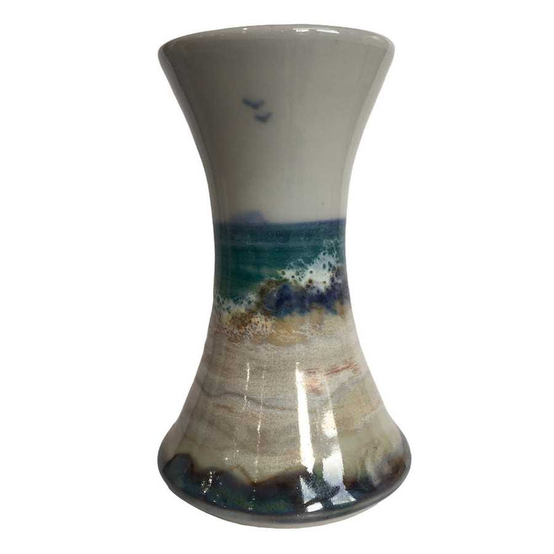 Highland Stoneware Seascape Bud Vase