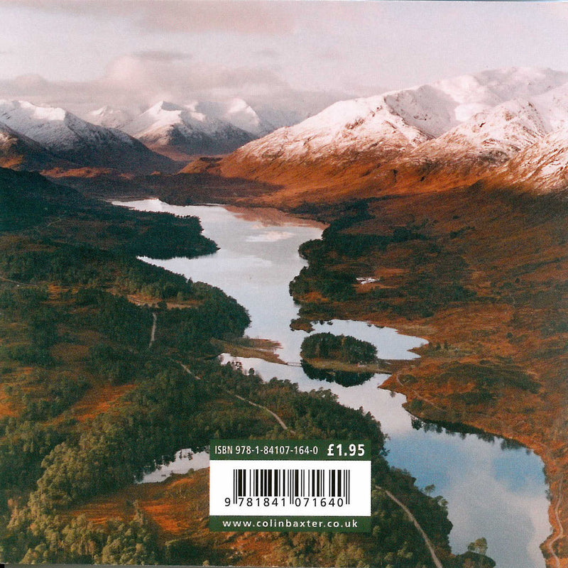 Colin Baxter - Highland Glens back cover