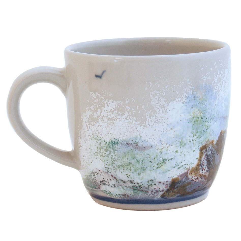 Highland Stoneware Coast Mug back