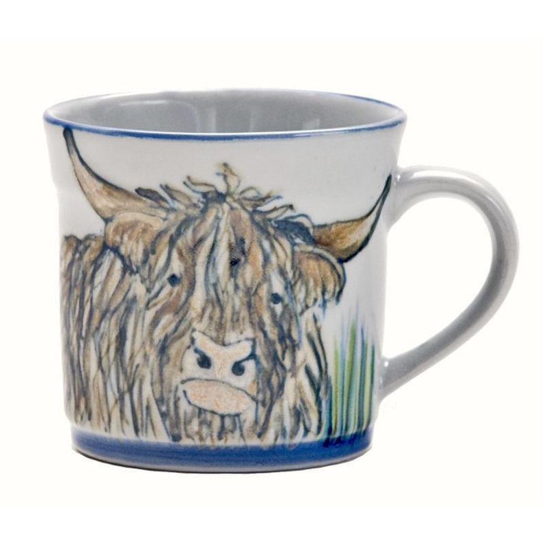 Highland Stoneware Highland Cow Half Pint Mug