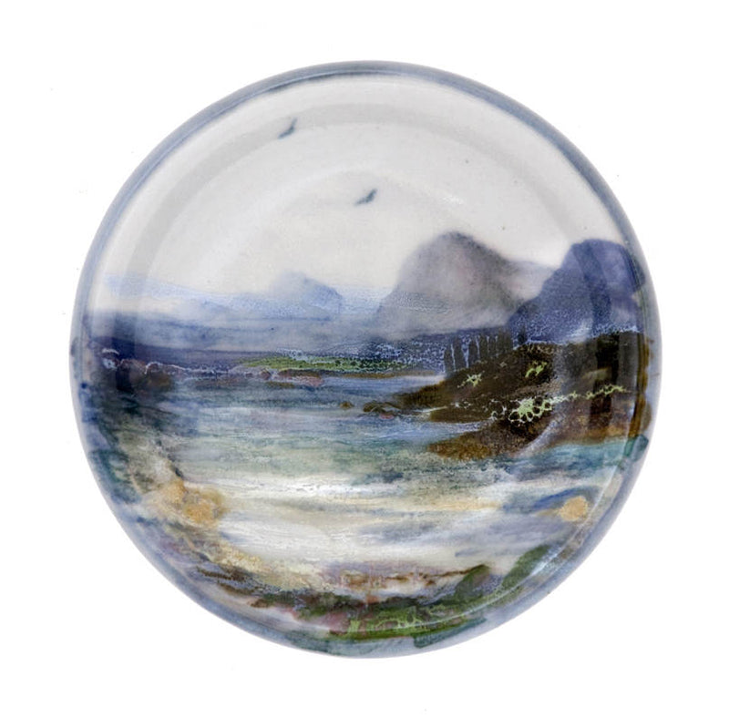 Highland Stoneware Landscape Coaster 0521LS