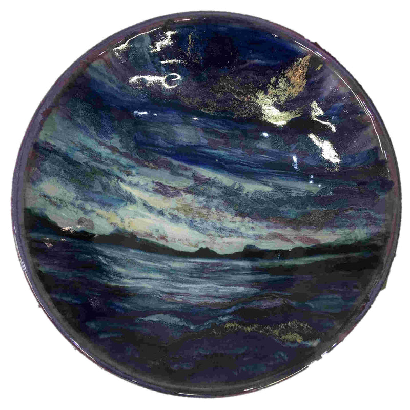 Highland Stoneware Sunset - Large Flared Bowl