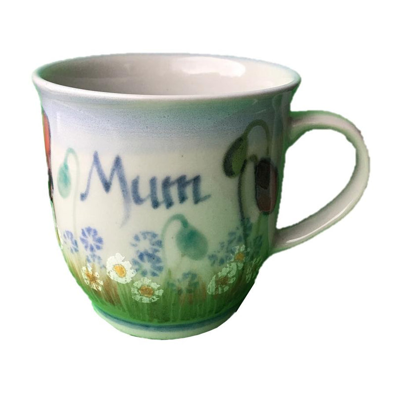 Highland Stoneware Mum Mug front top