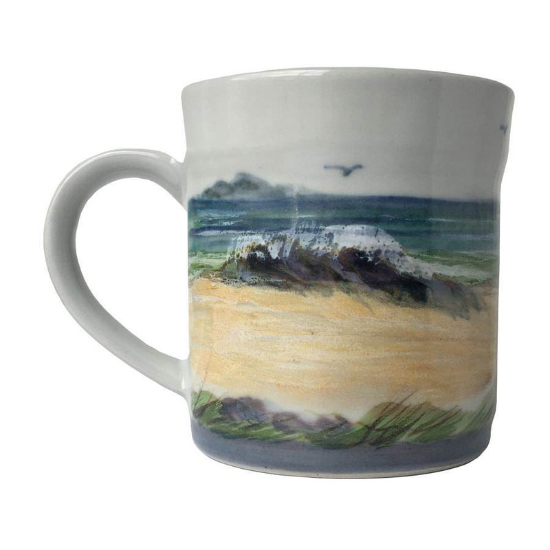 Highland Stoneware Pint Mug Seascape back