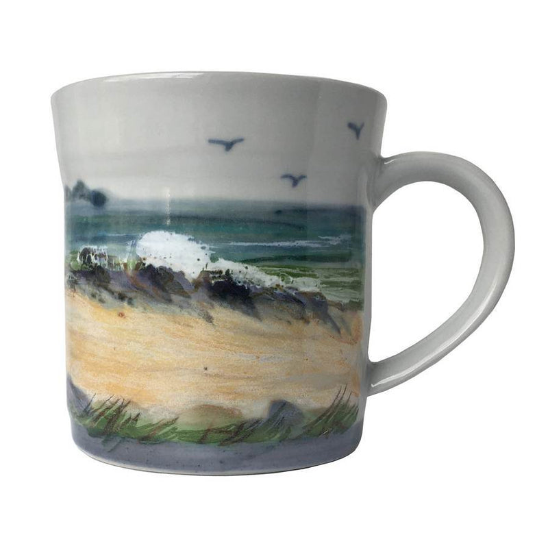 Highland Stoneware Pint Mug Seascape front