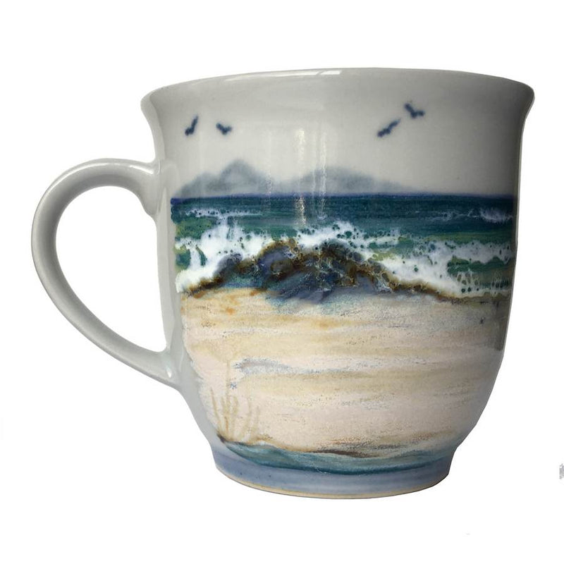 Highland Stoneware Mum Mug 425 Seascape back