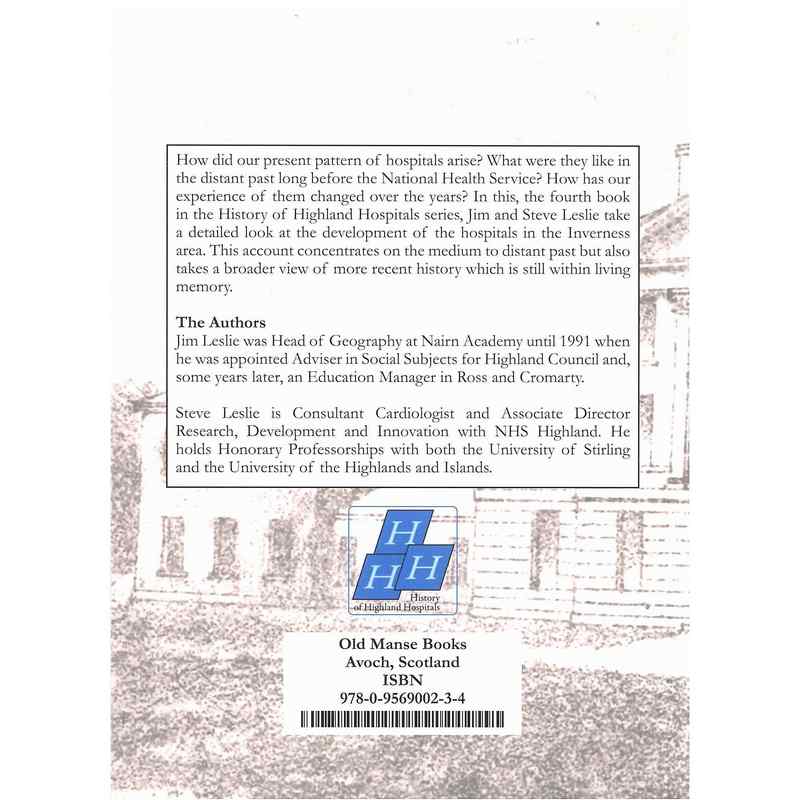 Hospitals of Inverness paperback book back cover