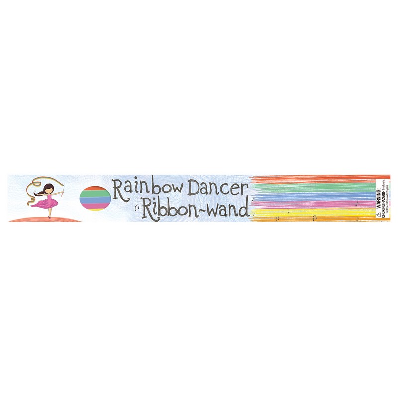 House Of Marbles Rainbow Dancer Ribbon Wand 213060 front