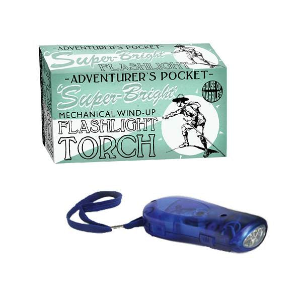 House Of Marbles Wind-up Adventurers Torch 222106