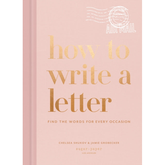 How To Write A Letter Hardback Book front