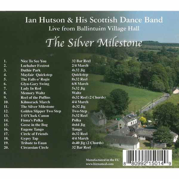 Ian Hutson & His Scottish Dance Band - The Silver Milestone CD track listing