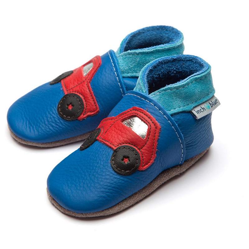 Inch Blue Baby Booties Speedy Blue 4040 side