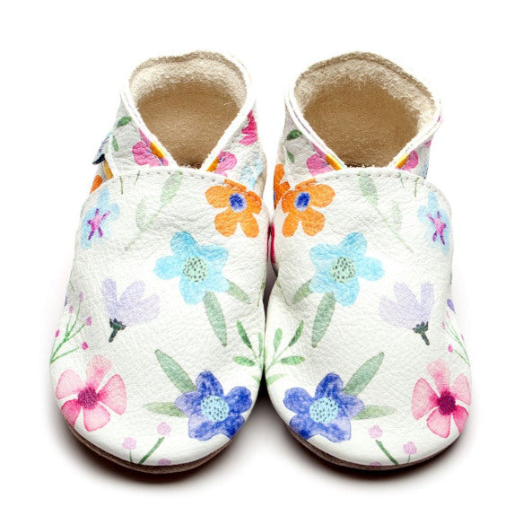 Inch Blue Baby Booties Posy Shoe