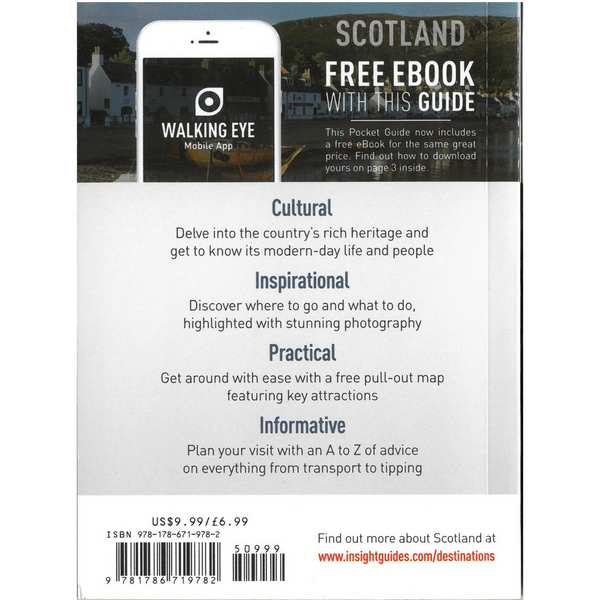 Insight Guides Scotland Pocket Guide back