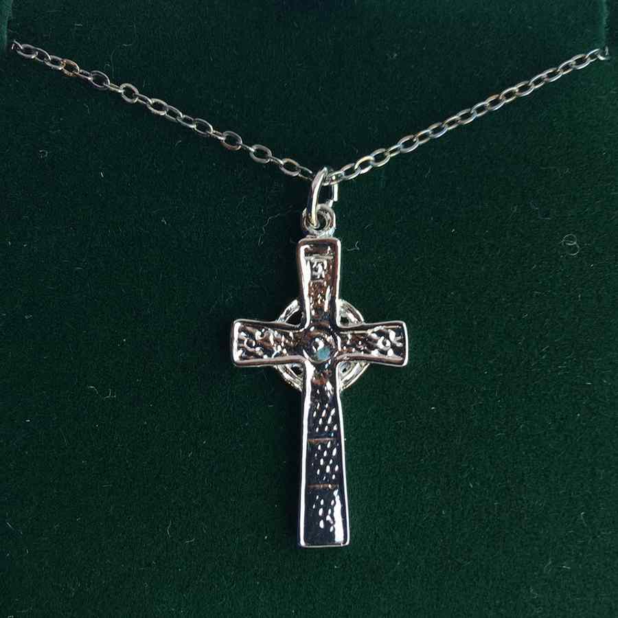 Iona Cross Pendant Necklace