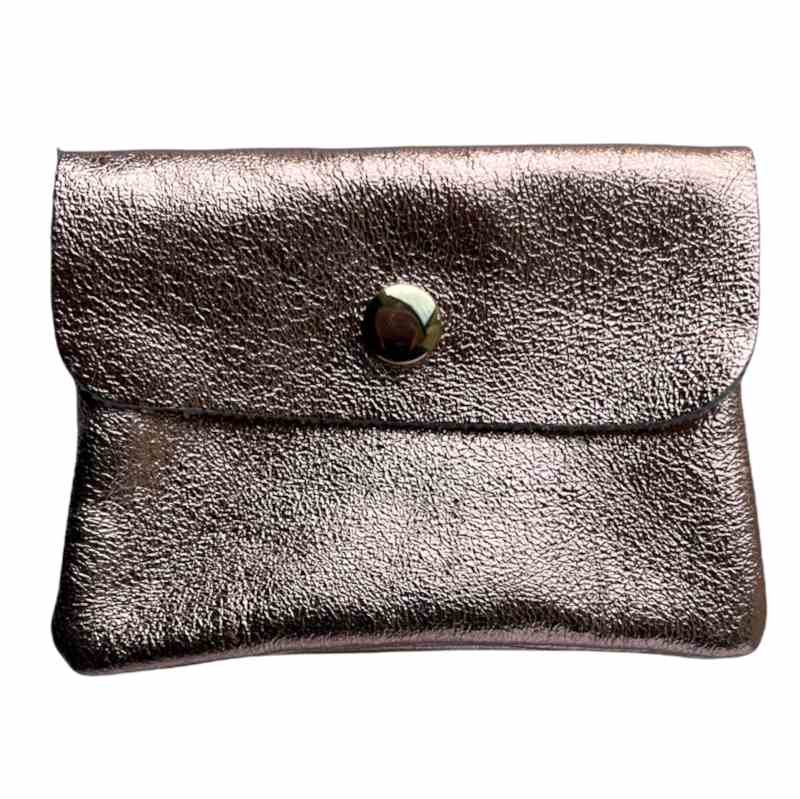 Italian Leather 3 Pocket Purse