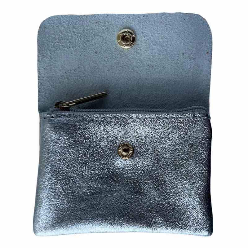 Italian Leather 3 Pocket Purse