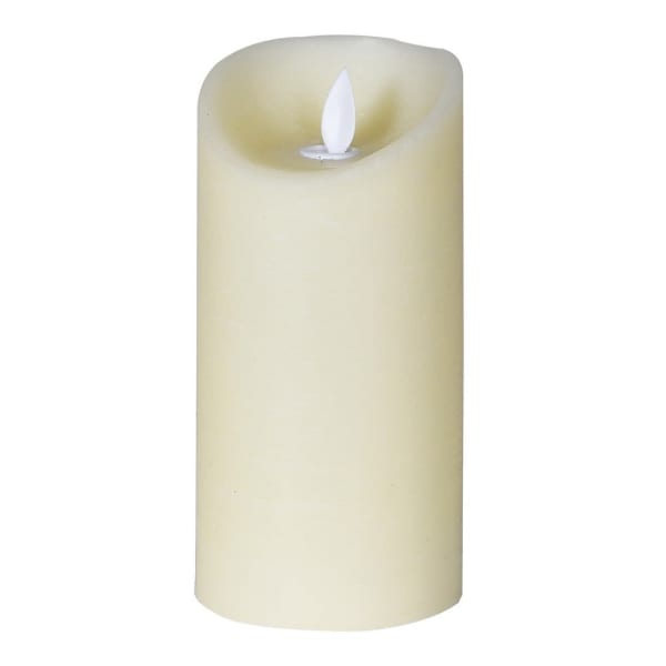 Ivory LED Candle 15cm EBG002