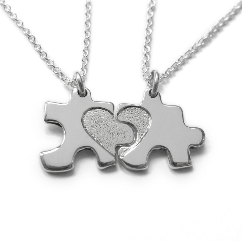 My Mummy and Me Jigsaw Necklace