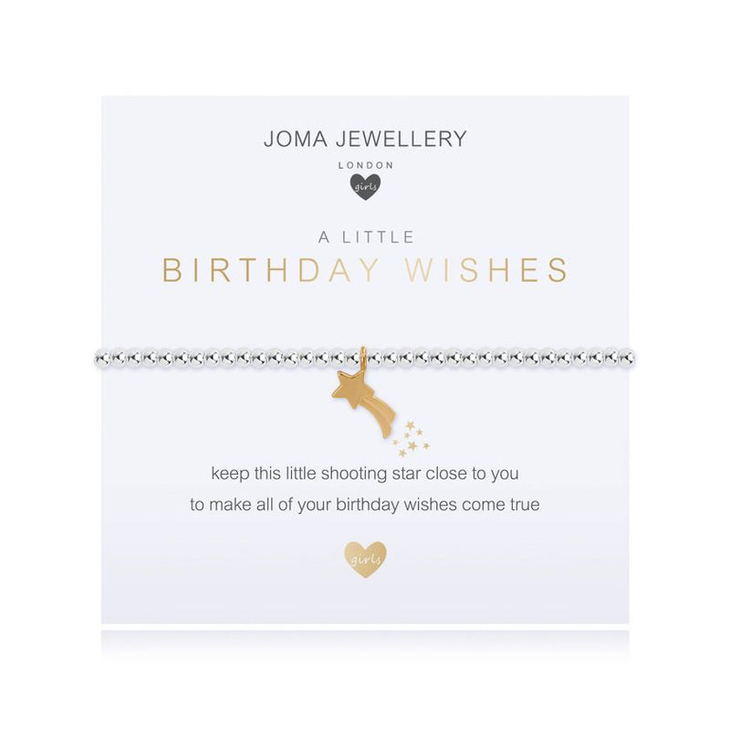 Joma Jewellery A Little Birthday Wishes Child's Bracelet C481