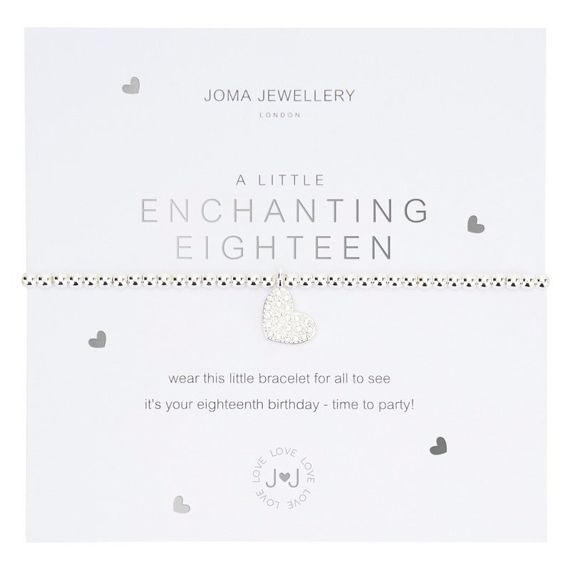 Joma Jewellery A Little Enchanting Eighteen Bracelet 4951 on card