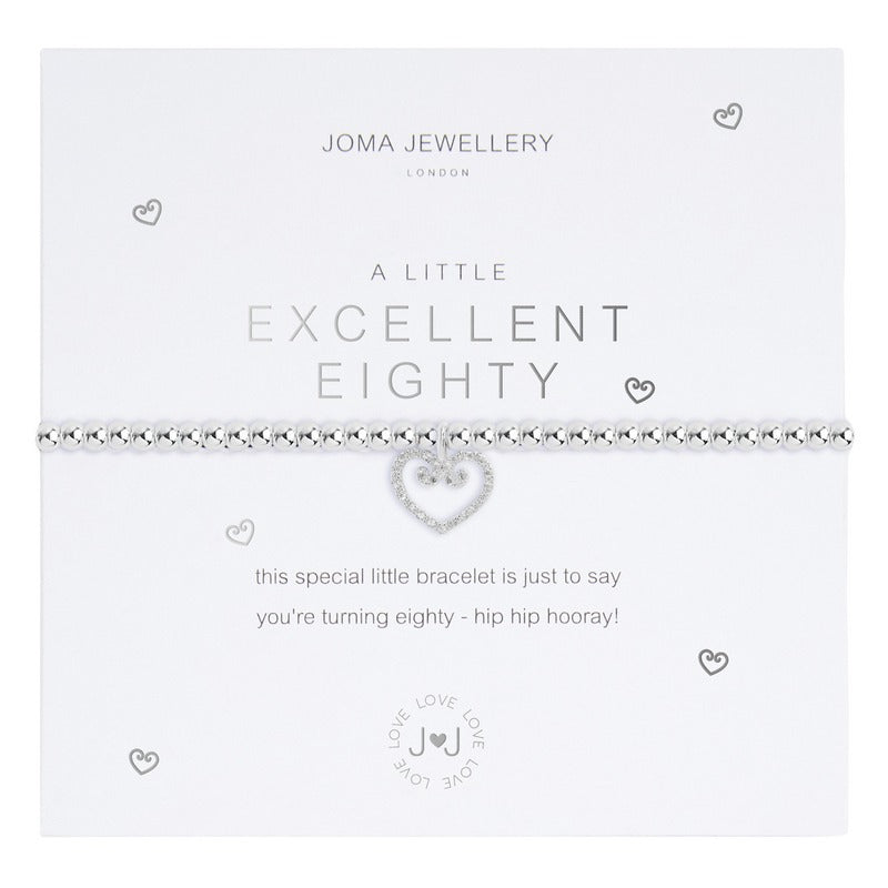Joma Jewellery A Little Excellent Eighty Bracelet 4958 on card