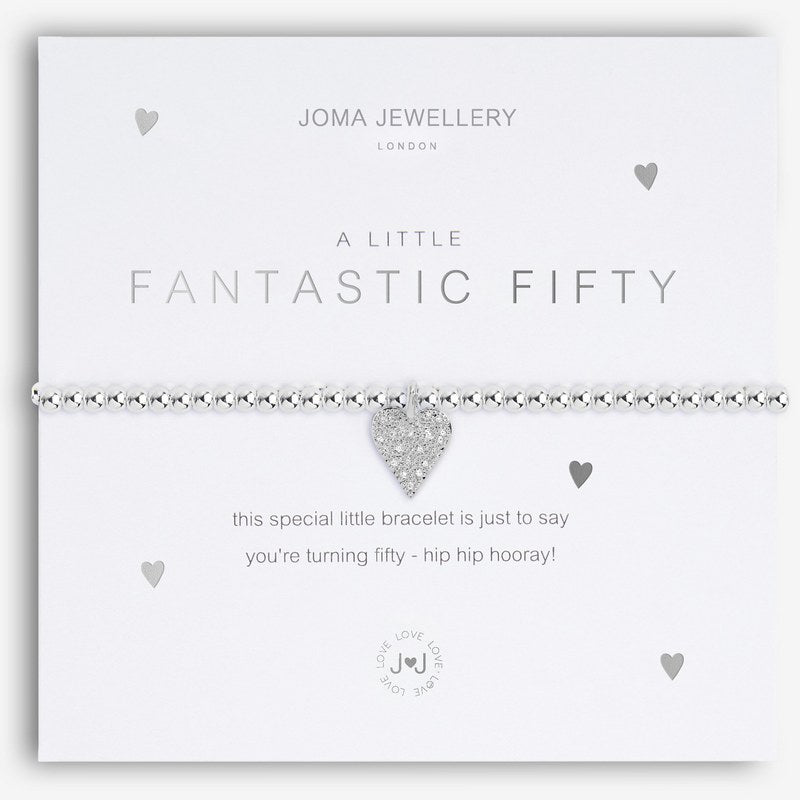 Joma Jewellery A Little Fantastic Fifty Bracelet 4955 on card