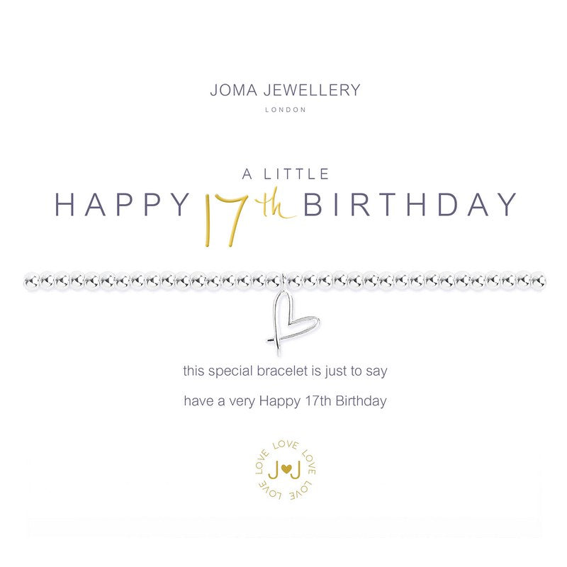 Joma Jewellery A Little Happy 17th Birthday Bracelet 1675 main