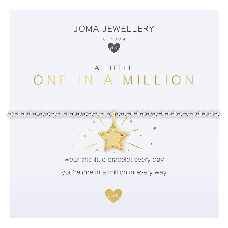 Joma Jewellery A Little One In A Million Child's Bracelet C500 main