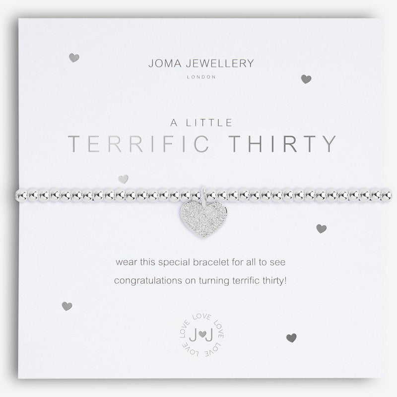 Joma Jewellery A Little Terrific Thirty Bracelet 4953 on card