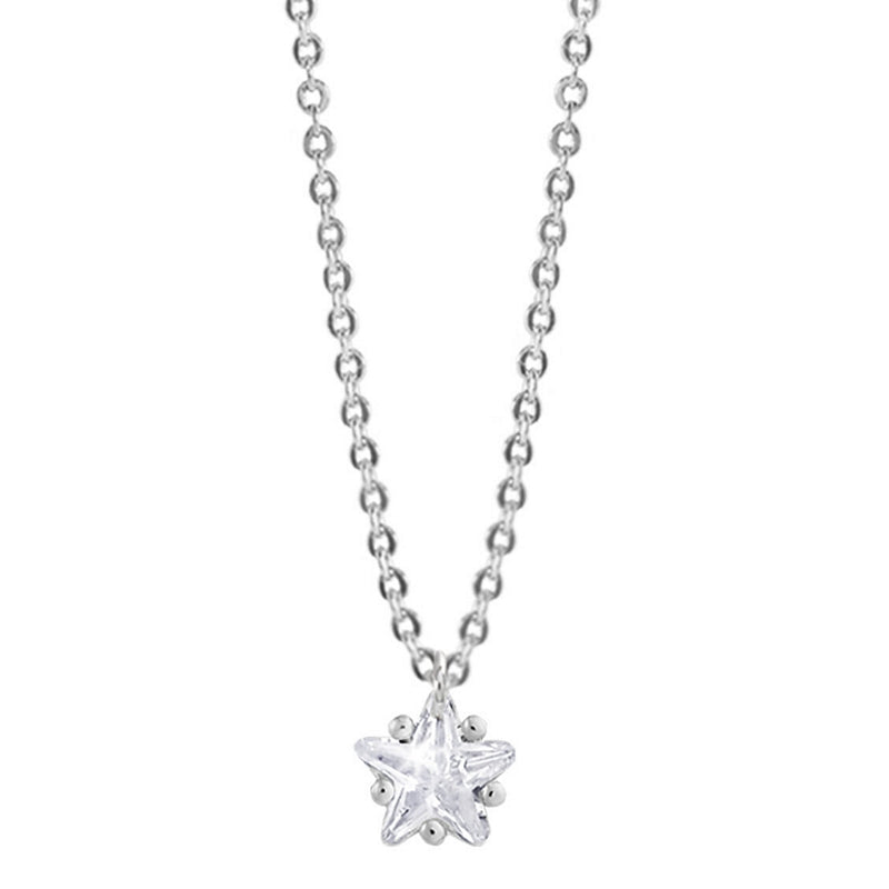 Joma Jewellery Astra Star Crystal Necklace 3924 detail