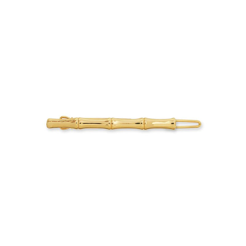 Joma Jewellery Bamboo Gold Bar Hair Clip 3674 main