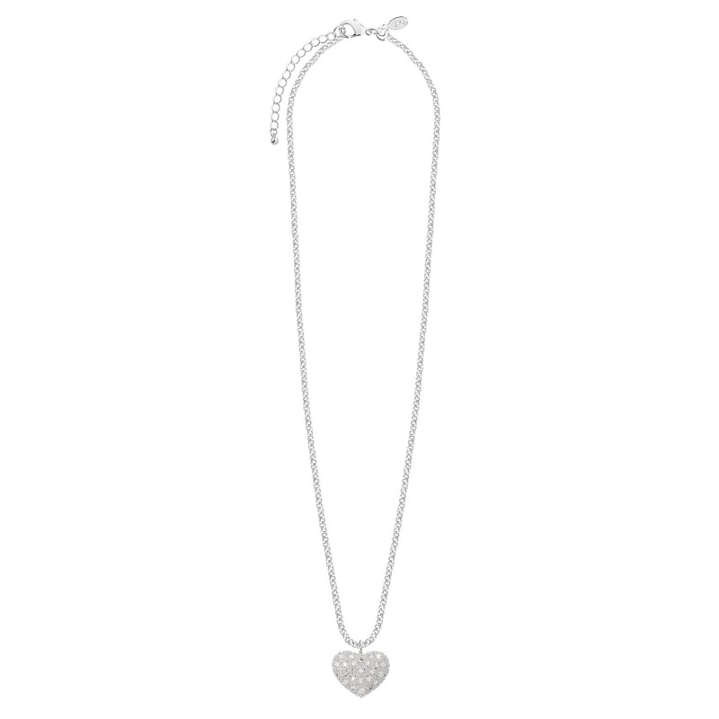 Joma Jewellery Bella Pave Heart Necklace 4794 main