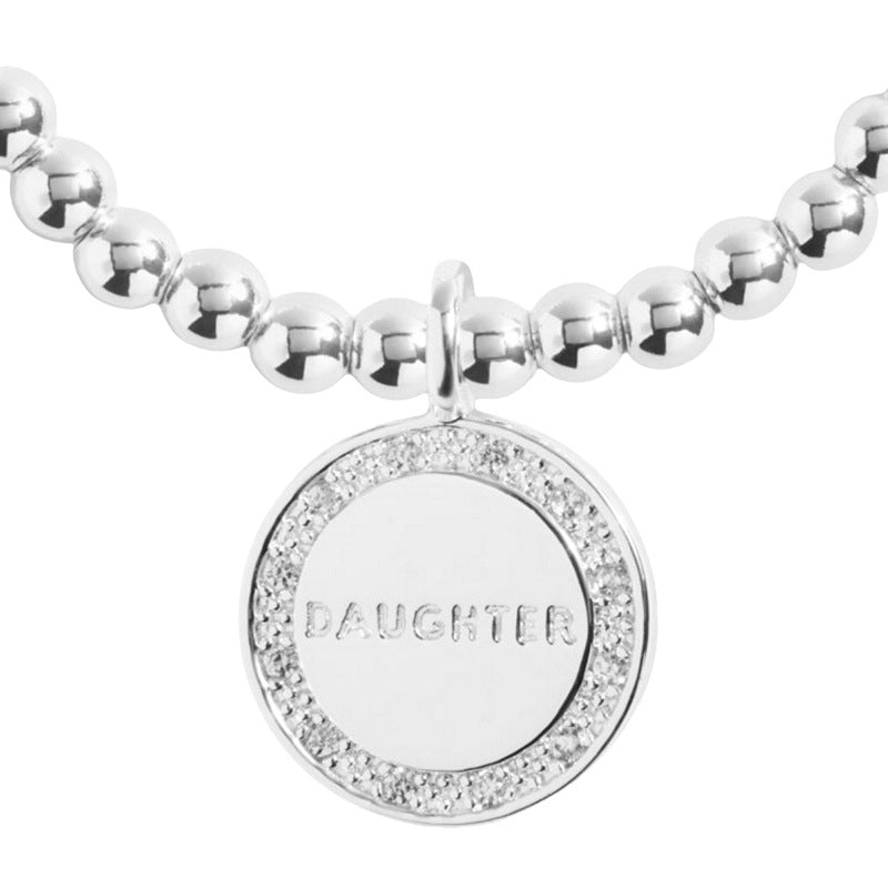 Joma Jewellery Celebration Bracelet Set Darling Daughter 5338 charm 1