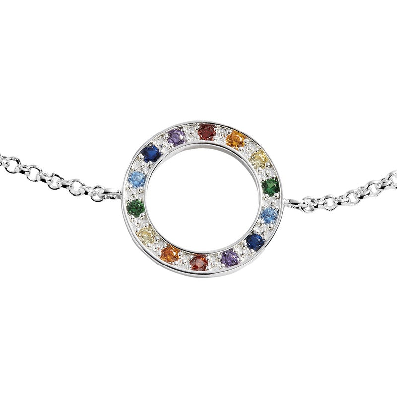 Joma Jewellery Colours Of You Rainbow Bracelet 5144 detail