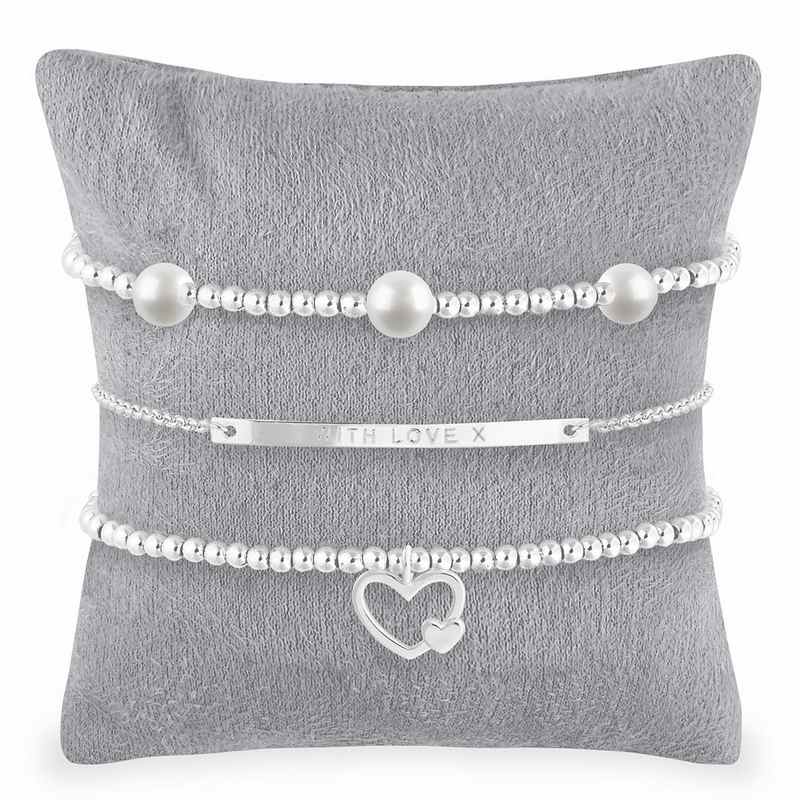 Joma Jewellery Family Occasion Bracelet Gift Box 4250 on cushion