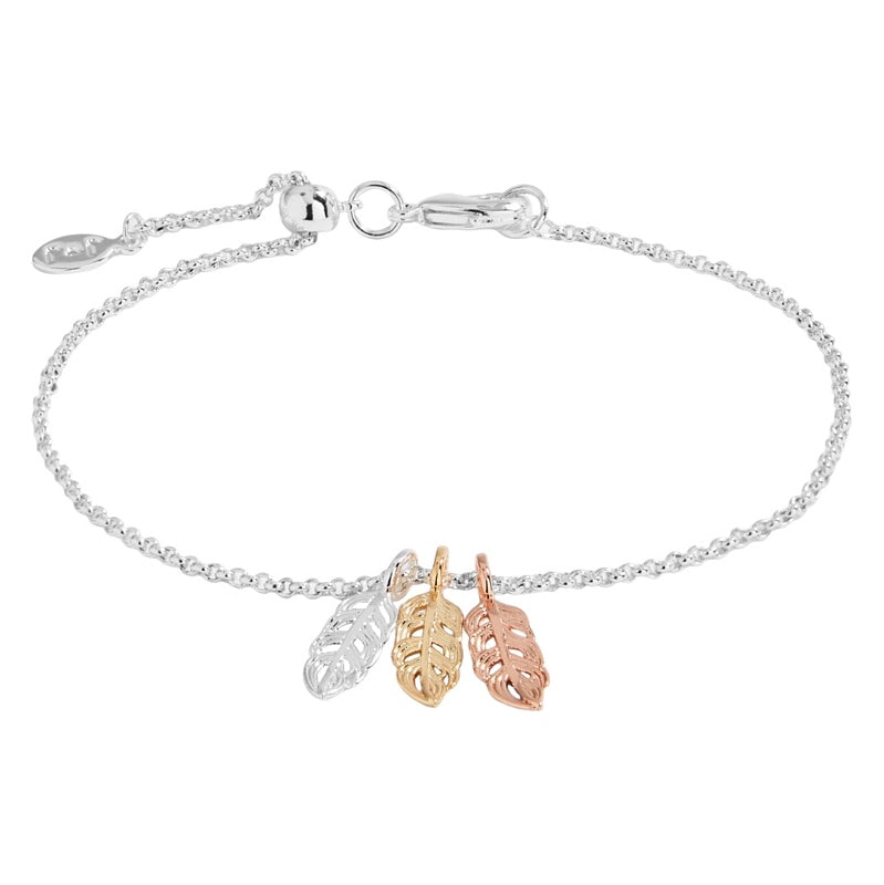 Joma Jewellery Florence Feathers Bracelet 5356 main