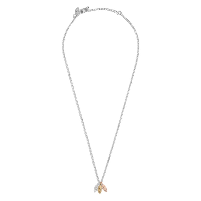 Joma Jewellery Florence Feathers Necklace 5357 main