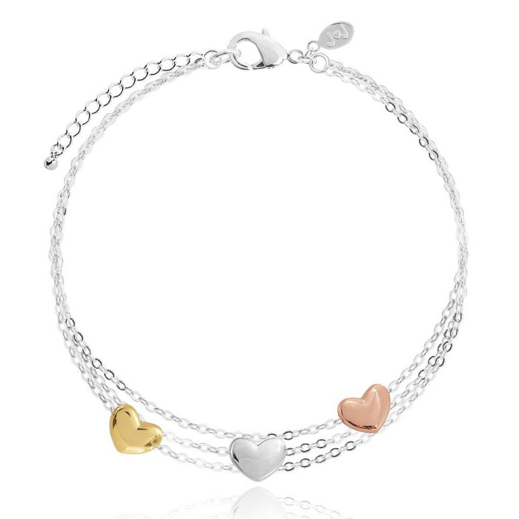 Joma Jewellery Florence Heart Bracelet 3623 main
