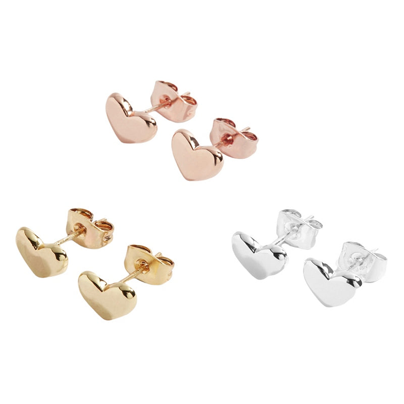 Joma Jewellery Florence Heart Stud Earrings 5120 main