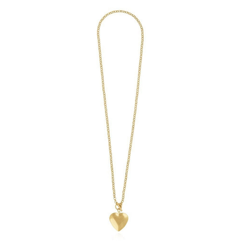 Joma Jewellery Heart Life Locket Necklace Gold 4507 main