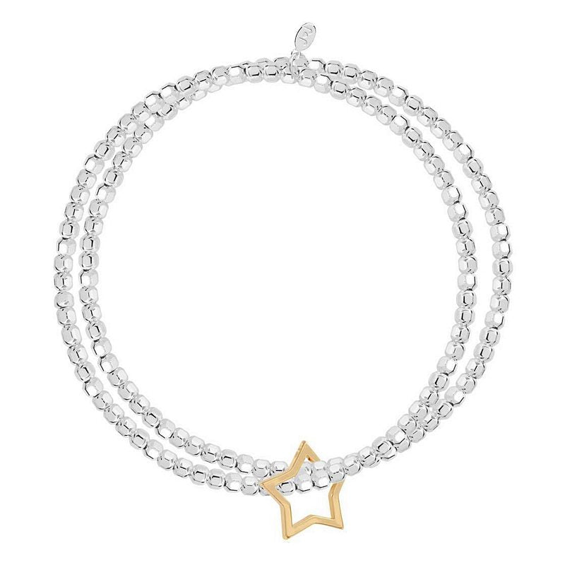 Joma Jewellery Lila Star Double Bracelet 3949 main