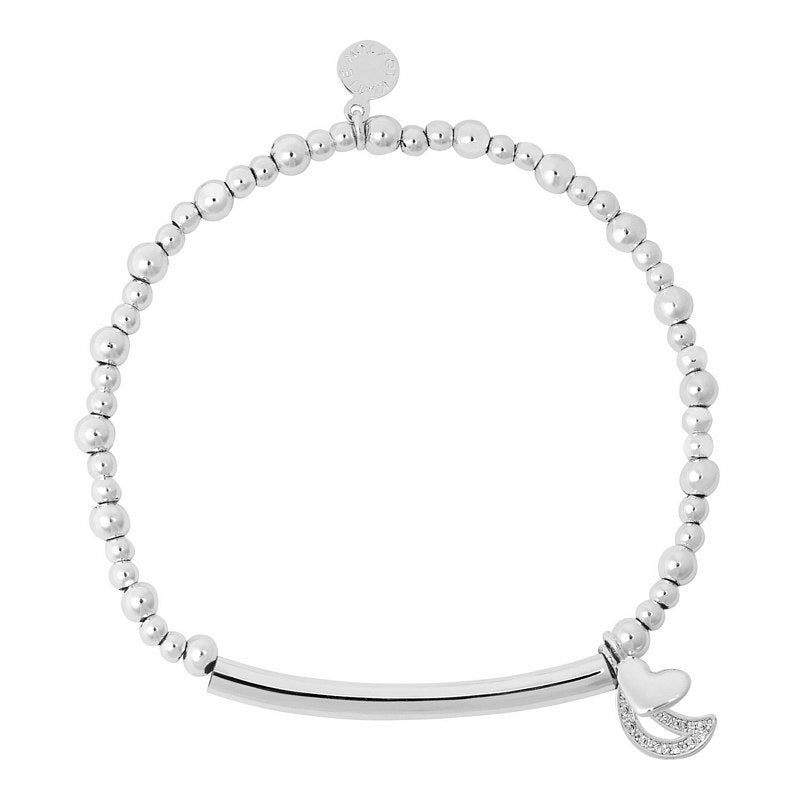 Joma Jewellery Love You To The Moon And Back Engraved Bracelet 4787 top