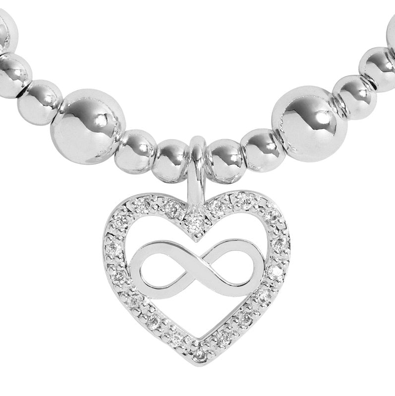 Joma Jewellery Lovely Friend Charm Bracelet Boxed 5317 detail