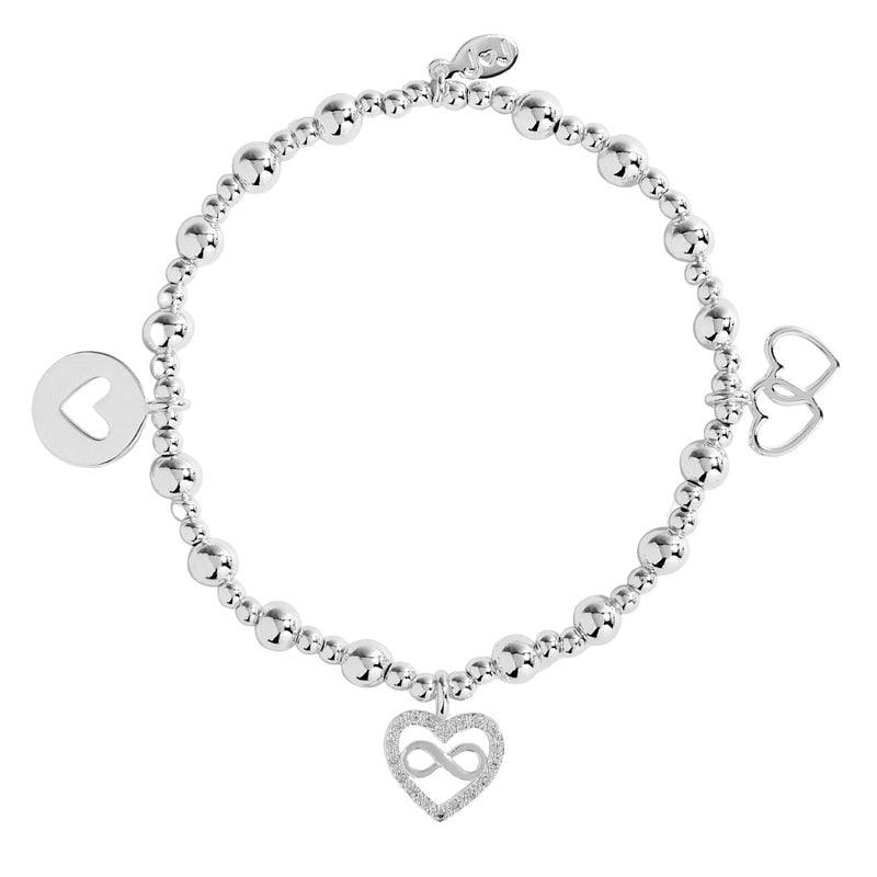 Joma Jewellery Lovely Friend Charm Bracelet Boxed 5317 main
