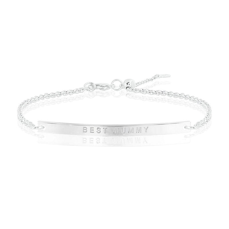 Joma Jewellery Occasion Gift Box Silver Bracelets Best Mummy In The World 4281 Bracelet 1