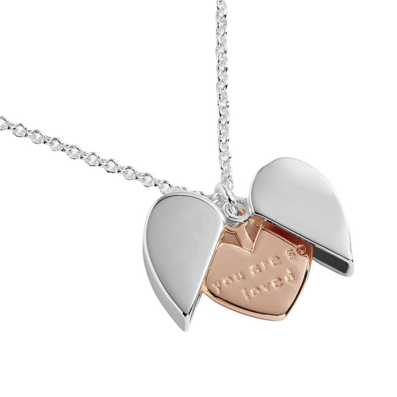 Joma Jewellery Secret Sentiment Locket You Are So Loved 5152 detail open