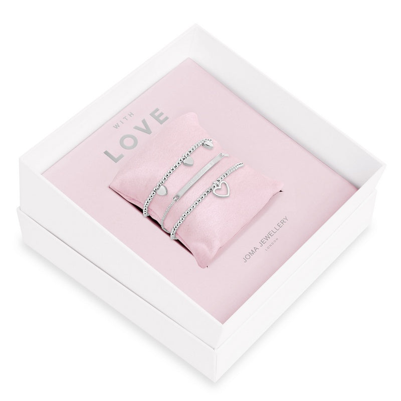 Joma Jewellery With Love Stacking Bracelets Occasion Gift Box 4243 in box