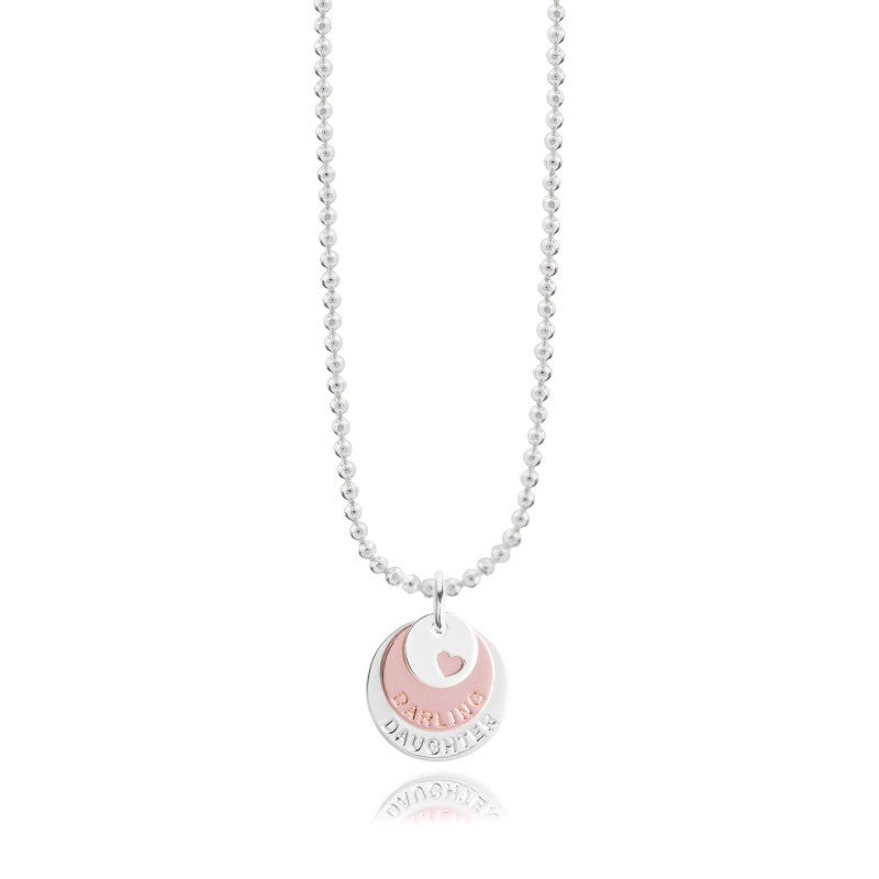 Joma Jewellery Klio Coin Necklace Darling Daughter